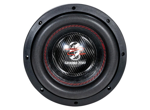 Ground Zero GZHW 20-D2 8" subwoofer 700W, 1500W SPL, 2x2 Ohm, KLIPPEL 