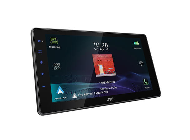 JVC KW-Z900DBW Trådløs CarPlay/Android Auto, BT, DAB+ 