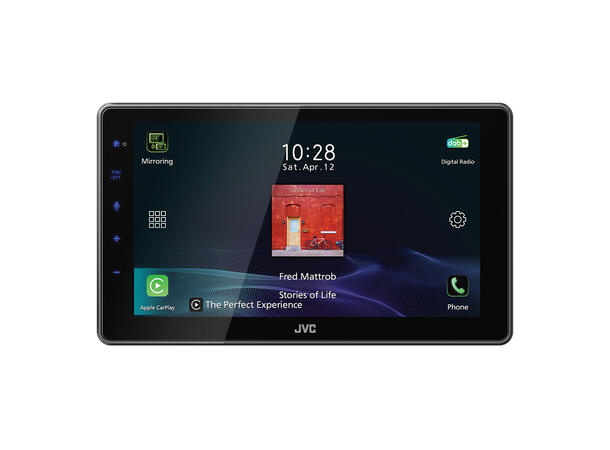 JVC KW-Z900DBW Trådløs CarPlay/Android Auto, BT, DAB+ 