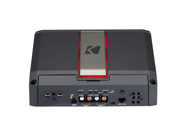 Kicker LX850.1 monoforsterker 1 Ohm, 850W RMS, LX-serien, bassremote 