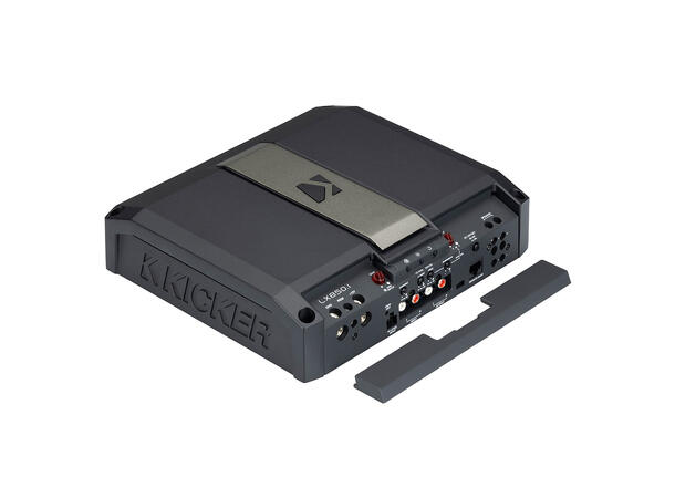 Kicker LX850.1 monoforsterker 1 Ohm, 850W RMS, LX-serien, bassremote 