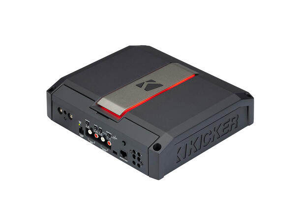 Kicker LX850.1 monoforsterker 1 Ohm, 850W RMS, LX-serien, bassremote 