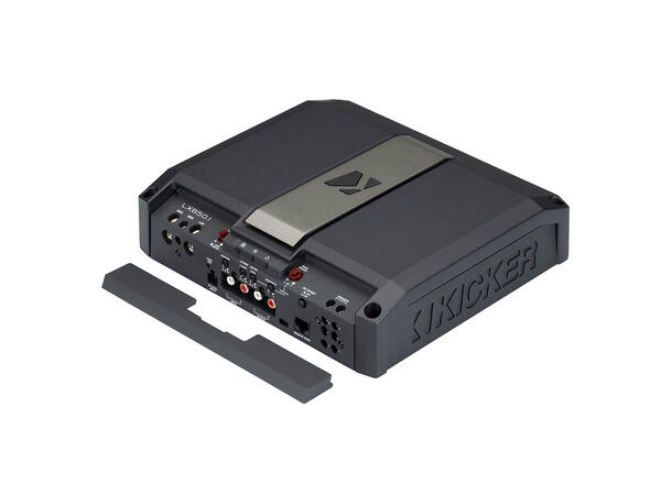 Kicker LX850.1 monoforsterker 1 Ohm, 850W RMS, LX-serien, bassremote 