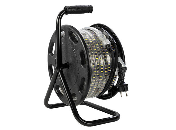 Ledwise LED arbeidslys på rull 25 meter, IP65, 230V 