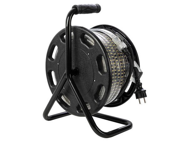 Ledwise LED arbeidslys på rull 25 meter, IP65, 230V 