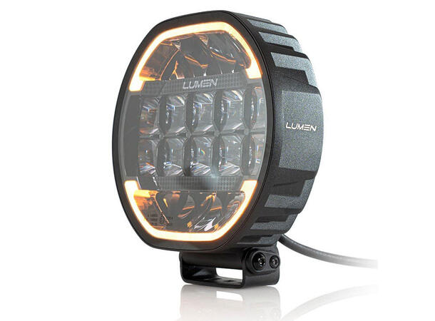 Lumen Cyclops HP9 dobbel fjernlyspakke 41910 Lumen, skiltbrakett, kabelsett 