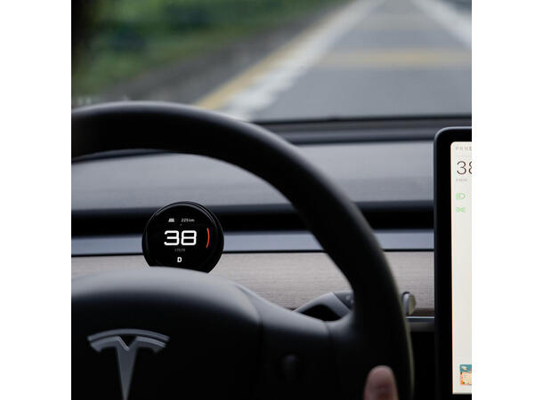 Mobilholder og speedometer Tesla Model 3/Y 