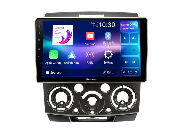 Pioneer Perfect Fit spiller til Ford Ranger/BT-50 (2007-2011) m/Manu AC 