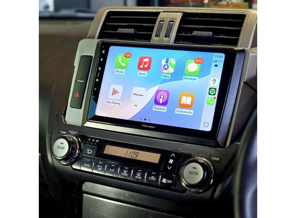 Pioneer Perfect Fit spiller til Toyota LC150 (2014-2017) u/JBL m/Ryggekamera 