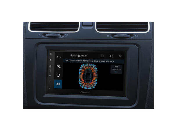 Pioneer SPH-DA77DAB Bilradiopakke (UAR) VW/Skoda (2009-2016) m/RNS315/RNS510 
