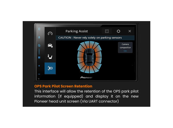 Pioneer SPH-DA77DAB Bilradiopakke (UAR) VW/Skoda (2009-2016) m/RNS315/RNS510 