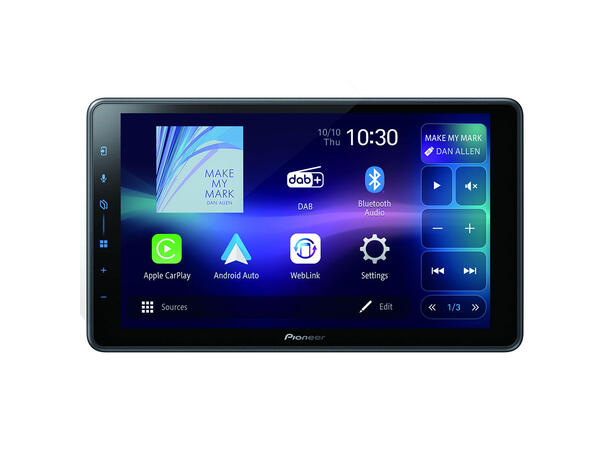 Pioneer SPH-EVO98DAB-UNI2 2-DIN, 9", DAB+, BT, CarPlay, Android 