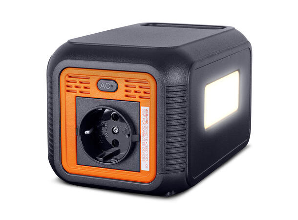 Sonopower MPS-100 bærbar strømforsyning 100W, USB/USB-C, 230VAC, 14V DC, Led-lys 