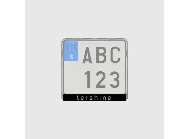 Tershine Skiltplatelist For MC-skilt 