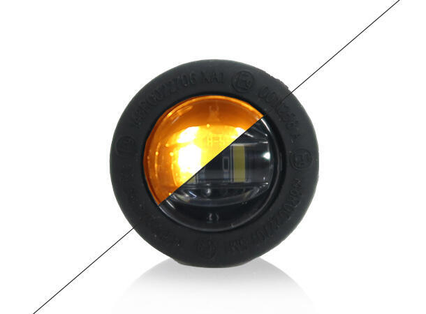 XG Marker19 Dark Markeringslys Oransje, R148, 12/24 Volt 