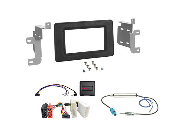 2-DIN monteringssett - komplett NV400/Movano/Master (2020-2024) 