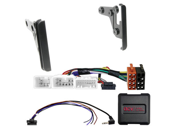 2-DIN monteringssett - komplett Toyota (2000-2014) 