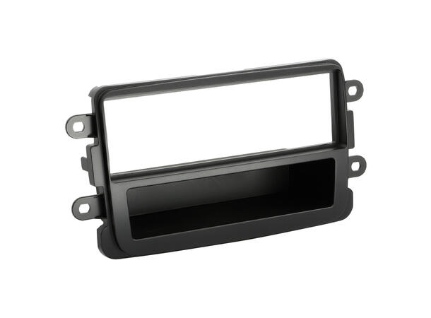 ACV 1-DIN monteringsramme - Sort Dacia/Renault/Nissan/Opel (2012-2021) 