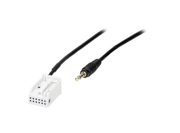 AUX-adapter (Minijack) BMW/Mini m/Quadlock-kontakt 