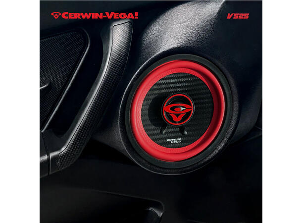 Cerwin Vega V525 høyttalerpar 5,25", 100W RMS,VEGA-serie, 2025 Edition 