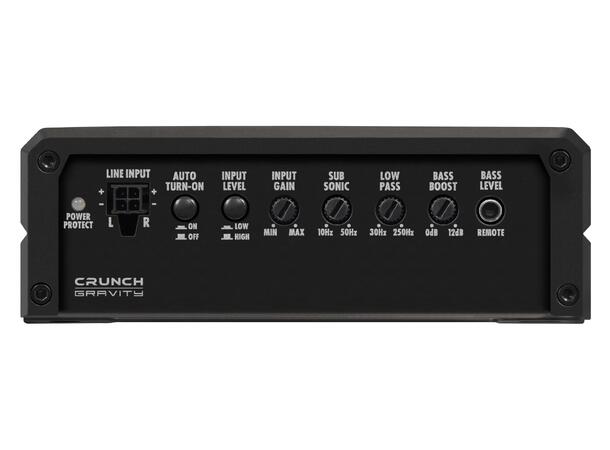 Crunch GTX2250.1D Monoforsterker 1125W RMS i 1 Ohm. Klasse-D 