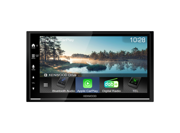 Kenwood DMX7722DABS med ryggekamera Trådløs Carplay & Android Auto, DAB+, BT 