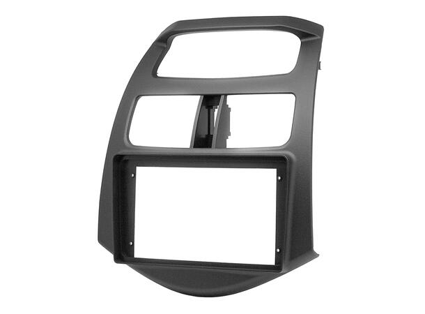 Monteringsramme for 9" spiller Chevrolet Spark (2010-2012) Sort 