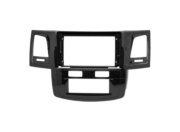Monteringsramme for 9" spiller Toyota Hilux (2006-2015) m/Auto AC 