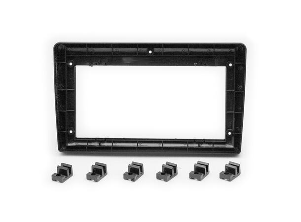Monteringsramme for 9" spiller Universal 2-DIN montering 