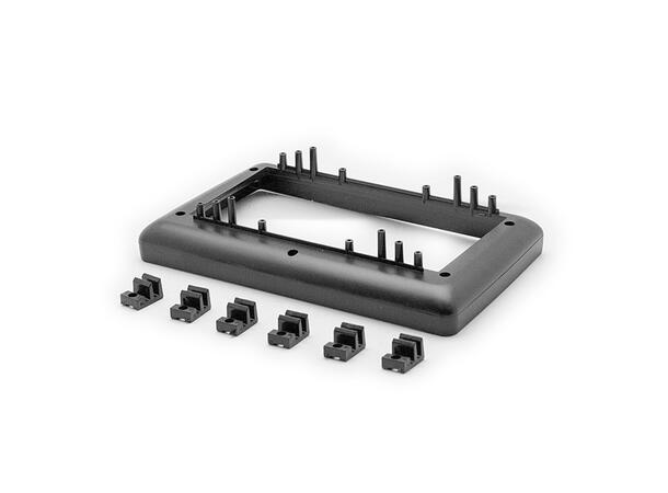 Monteringsramme for 9" spiller Universal 2-DIN montering 