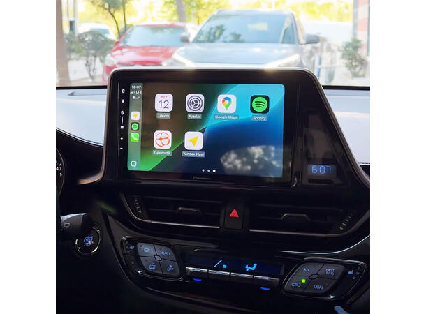 Pioneer Perfect Fit spiller til Toyota C-HR (2017-2019) 