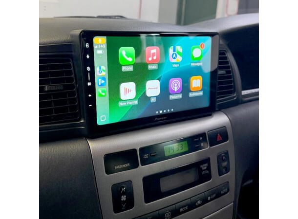 Pioneer Perfect Fit spiller til Toyota Corolla (2002-2007) u/Multifunksjonsratt 