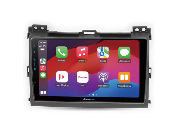 Pioneer Perfect Fit spiller til Toyota LC120 (2003-2009) u/navi u/utvidet lyd. 