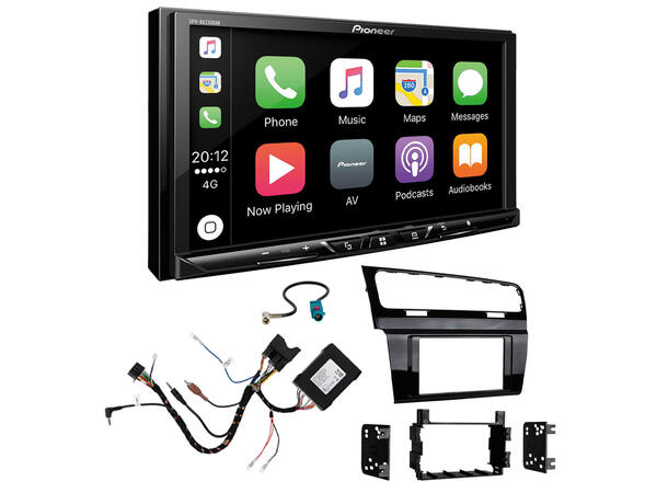 Pioneer SPH-DA230DAB Bilradiopakke (UAR) VW Golf (2013-2016) m/Comp/Disc.Media 