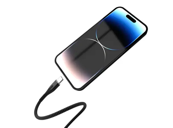 Statik Magstack Pro Sort USB-C (han) -> USB-C (han), 2 meter 