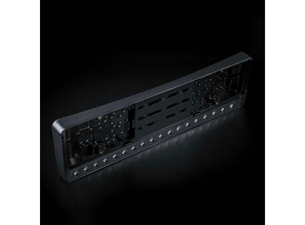 Strands Nuuk E-Line Black ledbar 8100 Lumen, Integrert i skilbrakett 