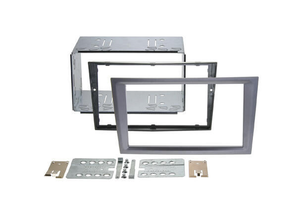 ACV 2-DIN monteringsramme - Koksgrå Opel (2000-2010) 
