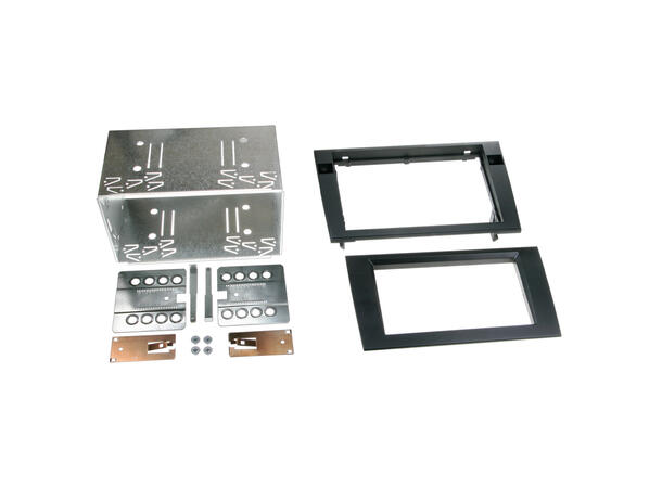 ACV 2-DIN monteringsramme - Sort Audi A4 (2001-2007) 