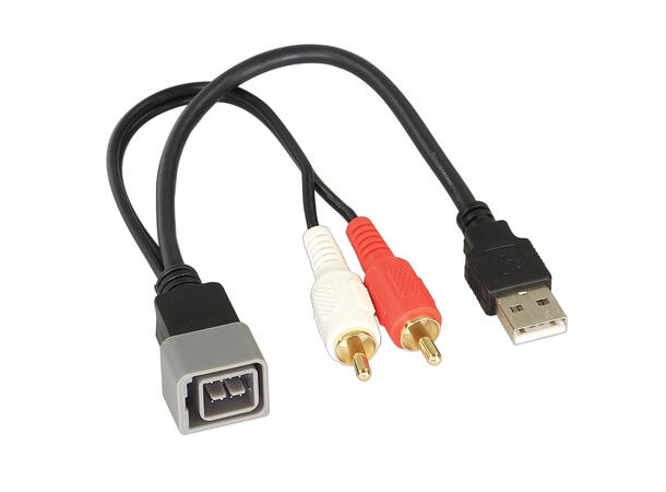 Adapter for å beholde USB/AUX Nissan (2010 ->) 