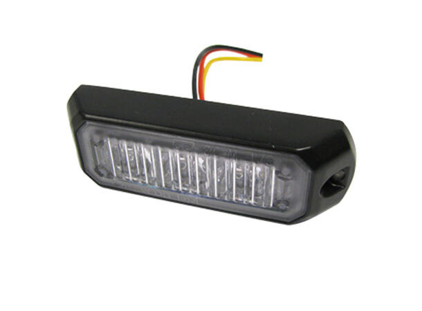 Axixtech Stealth LED MS3 varsellys Blå, 12/24V, ECE R65 