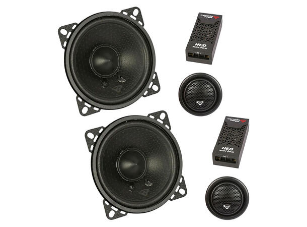 Cerwin Vega H4C komponentsett 4", 80W RMS, HED-serie, 2025 Edition 