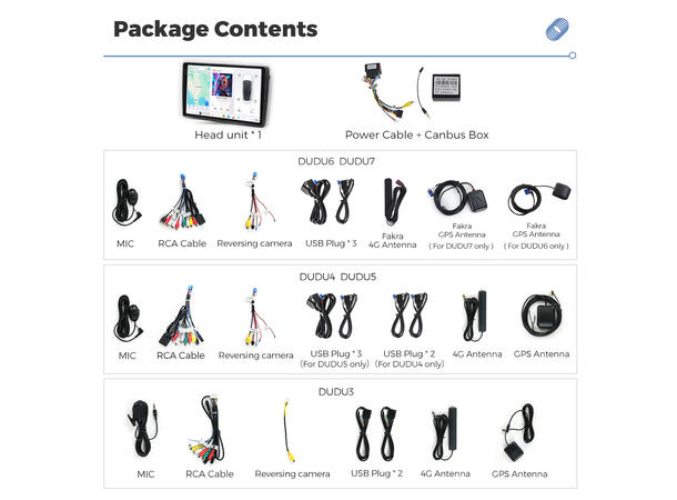 DUDU multimediaspiller med 10,1" skjerm VW Caravelle T6 (2016-2019) 