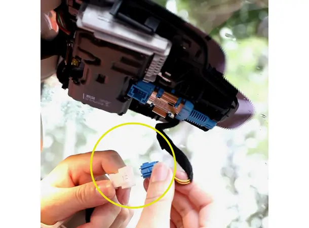 FITCAMX Integrert Plug & Play 4K Dashcam MB GLE/GLS (2019 -->) "C" 