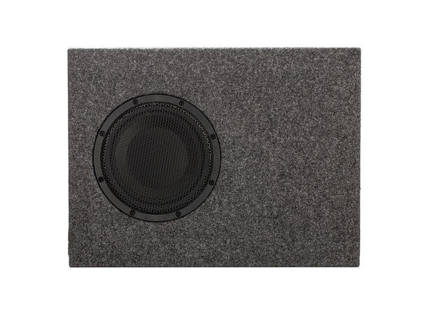 Gladen GS08-SLIM-VB portet basskasse 8" i kasse, 200W RMS, 4 Ohm 