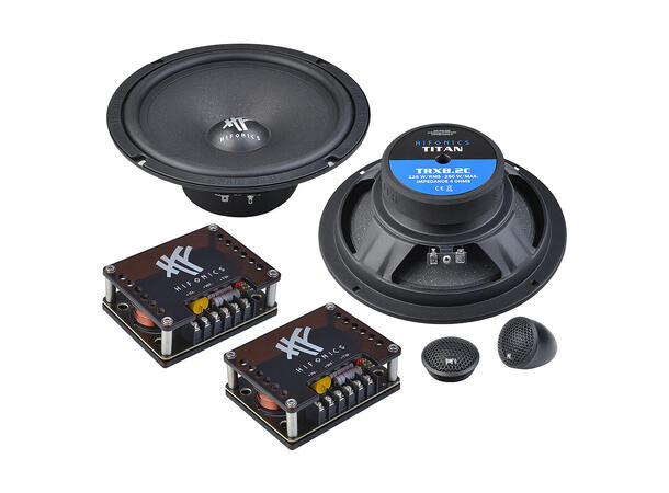 Hifonics TRX8.2C komponentsett 8", 125W RMS, 250W Maks, 4 Ohm 