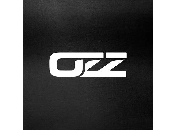 OZZ Klistremerke utskåret hvit 10x5cm 