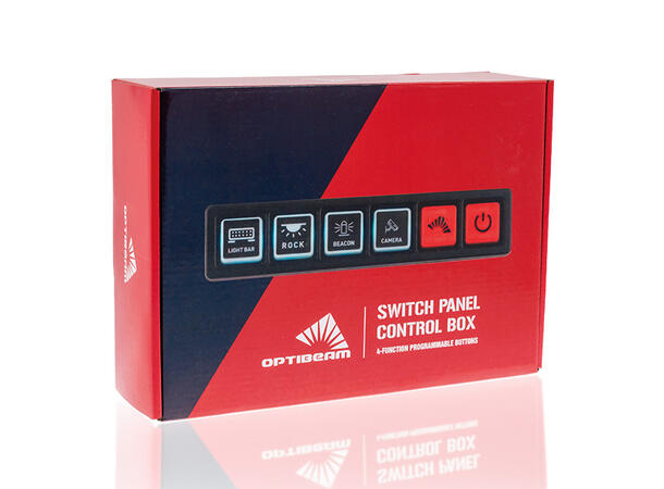 Optibeam Kontrollpanel 4-kanals kontrollpanel, 12/24V 