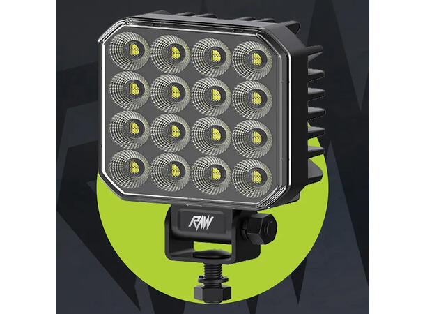 RAWlights NOVO LED arbeidslys 110mm, 5780 Lumen, 96W, per stk 