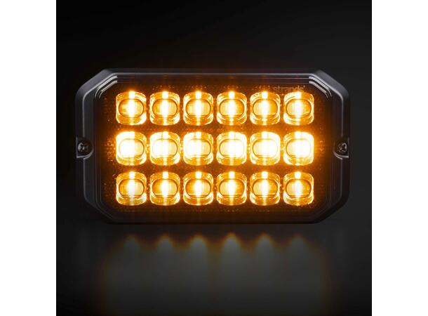 Strands Dark Knight Duo Varsellys 18 LED 18 LED, ECE R65, Mørkt glass 