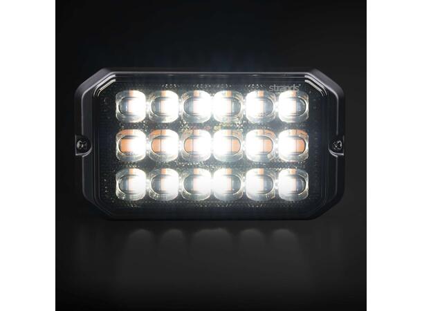 Strands Dark Knight Duo Varsellys 18 LED 18 LED, ECE R65, Mørkt glass 